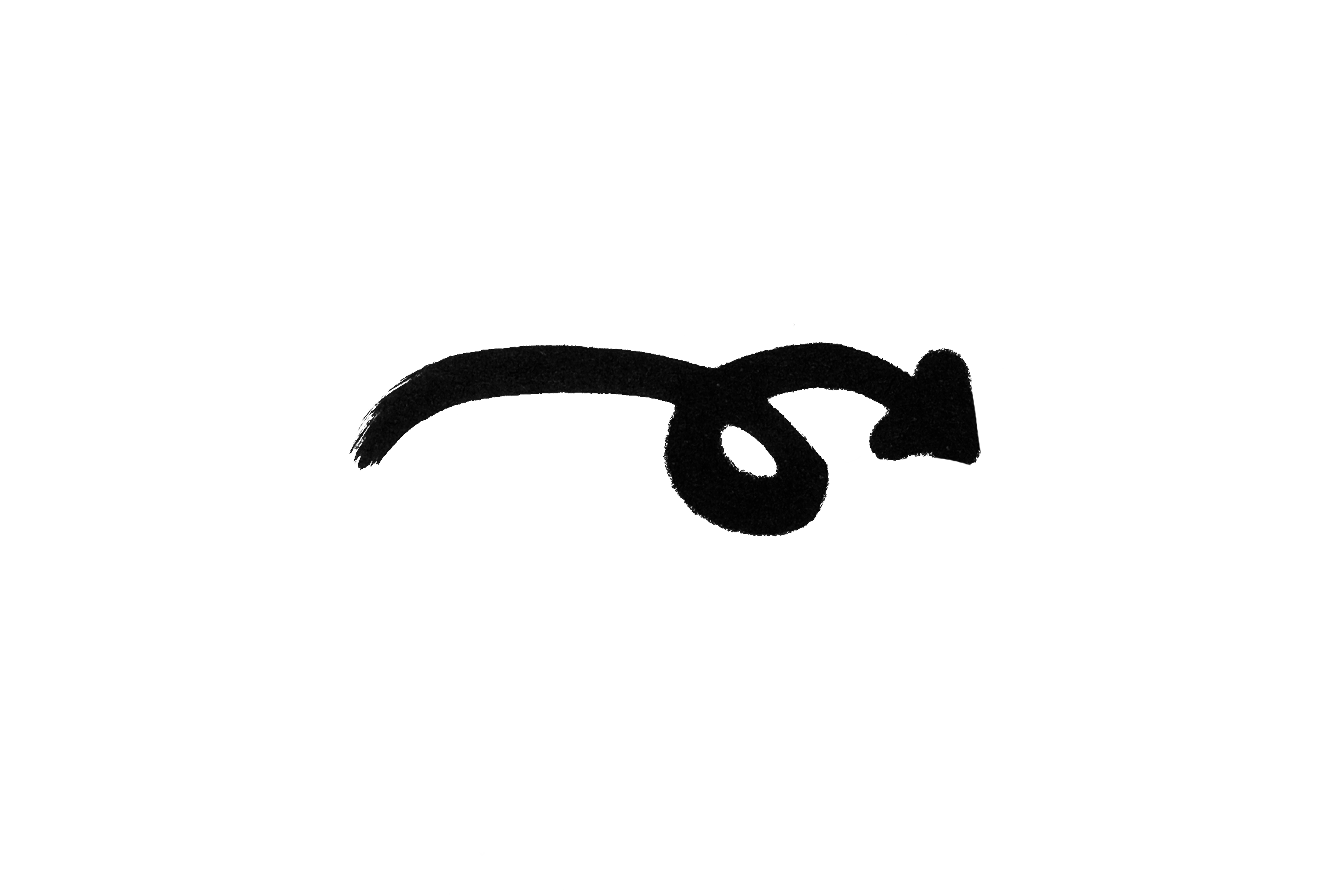 Timeline arrow