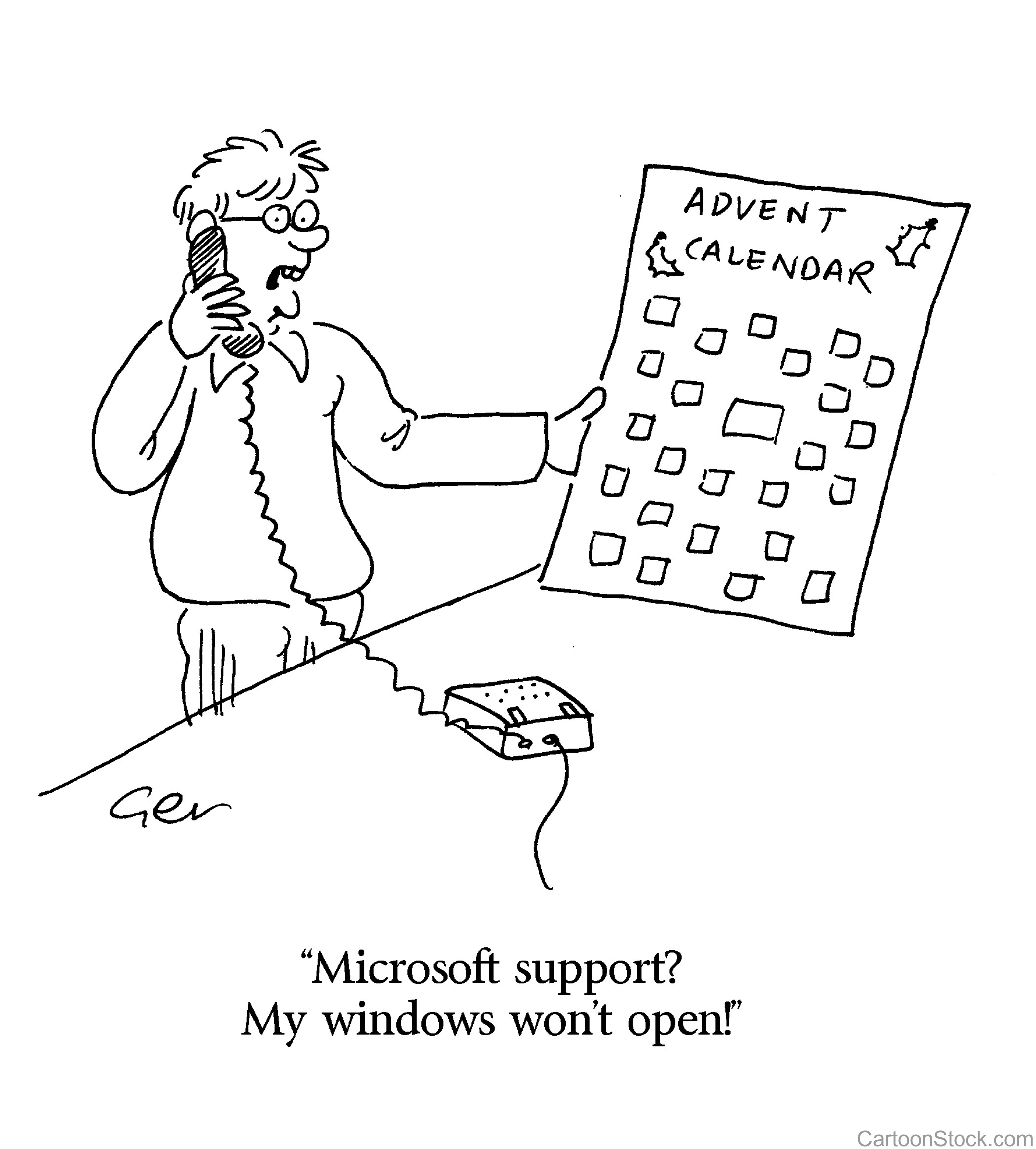 December Cartoon